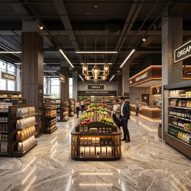 مشروع تجاري سوبر ماركت