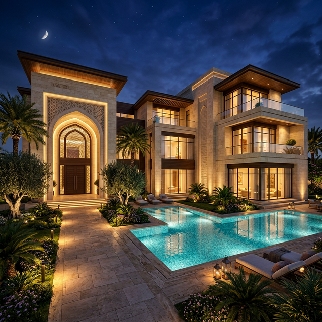 مشروع فيلا سكنية فاخرة